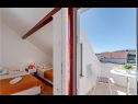 Apartamenty Niks - terrace & sea view: A1(4), A2(2) Vela Luka - Wyspa Korcula  - Apartament - A1(4): sypialnia
