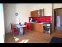 Apartamenty PAna - 150 m from sea : A1(4), A2(4), A3(4), A4(4) Silo - Wyspa Krk  - Apartament - A3(4): kuchnia z jadalnią