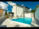 Dom wakacyjny Krk - with private pool: H(6+2) Soline - Wyspa Krk  - Chorwacja  - dom
