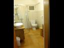 Apartamenty Luka A1(4), A2(4) Vrbnik - Wyspa Krk  - Apartament - A1(4): łazienka z WC