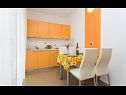Apartamenty Vola A1(2), A2(2) Vrbnik - Wyspa Krk  - Apartament - A2(2): kuchnia z jadalnią
