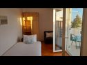 Apartamenty Mirjana: sea view & balcony: A1 MN (2+1), A2 JN (2+1) Baska Voda - Riwiera Makarska  - Apartament - A1 MN (2+1): pokój dzienny