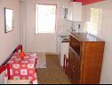 Apartamenty Eddie - 80m from the sea A1(4+2), A2(2+1) Baska Voda - Riwiera Makarska  - Apartament - A2(2+1): kuchnia z jadalnią