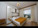 Apartamenty Panorama - terrace with sea view: A1(4) Brela - Riwiera Makarska  - Apartament - A1(4): sypialnia