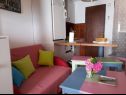 Apartamenty Danka - affordable and at the beach: SA1(2) Brist - Riwiera Makarska  - Studio apartament - SA1(2): pokój dzienny