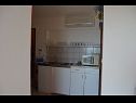 Apartamenty Jozo - 150 m from pebble beach: A1(2), A2(2), A3(2), A4(4), A5(4) Gradac - Riwiera Makarska  - Apartament - A5(4): kuchnia