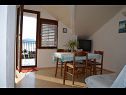 Apartamenty Jozo - 150 m from pebble beach: A1(2), A2(2), A3(2), A4(4), A5(4) Gradac - Riwiera Makarska  - Apartament - A5(4): pokój dzienny