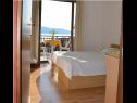 Apartamenty Jozo - 150 m from pebble beach: A1(2), A2(2), A3(2), A4(4), A5(4) Gradac - Riwiera Makarska  - Apartament - A3(2): sypialnia