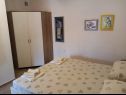 Apartamenty Vela- 50 m from beach: SA1(2+1) Makarska - Riwiera Makarska  - Studio apartament - SA1(2+1): sypialnia
