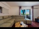 Apartamenty Duki - sea view: A1(4+1), A2(3+2) Makarska - Riwiera Makarska  - Apartament - A2(3+2): pokój dzienny