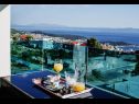 Apartamenty Luxury - heated pool, sauna and gym: A1(2), A2(2), A3(4), A4(2), A5(4), A6(2) Makarska - Riwiera Makarska  - Apartament - A5(4): widok na morze