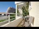 Apartamenty Maja - 100 from the beach: A1- Galebovo krilo (2+2), A2-Uzorita (2+2), SA1(2) Podgora - Riwiera Makarska  - Studio apartament - SA1(2): balkon