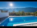 Dom wakacyjny Stipe - with pool : H(6+1) Rascane - Riwiera Makarska  - Chorwacja  - basen