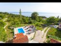 Dom wakacyjny Tonci - comfortable & surrounded by nature: H(8+2) Tucepi - Riwiera Makarska  - Chorwacja  - widok