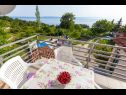 Dom wakacyjny Tonci - comfortable & surrounded by nature: H(8+2) Tucepi - Riwiera Makarska  - Chorwacja  - H(8+2): tarasa