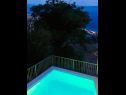 Dom wakacyjny Ned H(4+1) Tucepi - Riwiera Makarska  - Chorwacja  - basen (dom i otoczenie)