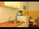 Apartamenty Slavica - free parking A1 Mali (3), A2 Veliki (4+1) Jezera - Wyspa Murter  - Apartament - A1 Mali (3): kuchnia z jadalnią