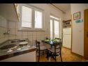Apartamenty Saga - with swimming pool A2(2+1), A3(6+1) Lokva Rogoznica - Riwiera Omis  - Apartament - A2(2+1): kuchnia z jadalnią