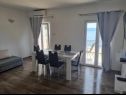 Apartamenty May - with sea view: A1(2+2), A2(6)  Marusici - Riwiera Omis  - Apartament - A2(6) : jadalnia