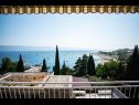 Apartamenty Ozren - amazing sea view: A1(7+1), A2(4+1) Omis - Riwiera Omis  - Apartament - A1(7+1): widok z tarase