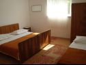 Apartamenty Vedrana - 150 m from beach: A1(7+1) Sumpetar - Riwiera Omis  - Apartament - A1(7+1): sypialnia
