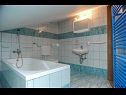 Apartamenty BRANO - with swimming pool A9(8+2), A10(4+2), SA11(5), SA12(5) Novalja - Wyspa Pag  - Apartament - A9(8+2): łazienka z WC