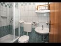 Apartamenty BRANO - with swimming pool A9(8+2), A10(4+2), SA11(5), SA12(5) Novalja - Wyspa Pag  - Studio apartament - SA12(5): łazienka z WC