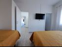Apartamenty Rina A1(4), A2(3), A3(3) Nevidane - Wyspa Pasman  - Apartament - A3(3): sypialnia