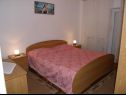 Apartamenty Mirko - 100m from beach: A1(4+3), A2(4+1) Ugrinic - Wyspa Pasman  - Apartament - A1(4+3): sypialnia