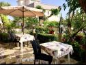 Apartamenty Zdenka - garden terrace: A1(5), A2(4), A3(2+2) Barbat - Wyspa Rab  - wspólna tarasa