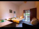 Apartamenty Davorka - with sea view: A1(4+1), A2(4+1) Kampor - Wyspa Rab  - Apartament - A2(4+1): sypialnia