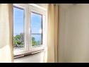Apartamenty Adria - seafront & seaview: A1 Adriana (2+1), A2 Enzo (2+1) Lukovo Sugarje - Riwiera Senj  - Apartament - A2 Enzo (2+1): widok z okna