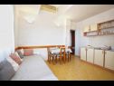 Apartamenty Jera-  barbecue and free berth for boat A1(4+1), A2(2+1) Zatoka Kanica (Rogoznica) - Riwiera Sibenik  - Chorwacja  - Apartament - A2(2+1): pokój dzienny