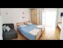 Apartamenty Tonci - by the sea: A2(4), A3(4) Rogoznica - Riwiera Sibenik  - Apartament - A3(4): sypialnia