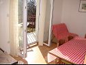 Apartamenty BIR - with balcony and parking space: A1(2+1), A2(4) Vodice - Riwiera Sibenik  - Apartament - A1(2+1): pokój dzienny