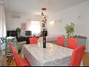Apartamenty Mila - family friendly & comfortable: A1 (6+1) Vodice - Riwiera Sibenik  - Apartament - A1 (6+1): jadalnia