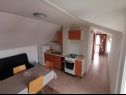 Apartamenty Budi - near sandy beach A1(4), A2(4), A3(4) Vodice - Riwiera Sibenik  - Apartament - A3(4): kuchnia z jadalnią