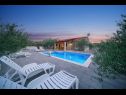 Dom wakacyjny Ivy - with outdoor swimming pool: H(4+2) Vodice - Riwiera Sibenik  - Chorwacja  - dom