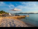 Dom wakacyjny Lucmar - swimming pool and sea view H(8+2) Zatoglav - Riwiera Sibenik  - Chorwacja  - plaża