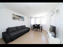 Apartamenty Niko - modern: SA1(2), A2(2+2), A3(2+2), A4(4+2) Kastel Luksic - Riwiera Split  - Apartament - A4(4+2): pokój dzienny