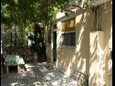 Apartamenty Edvard - garden terrace : SA1- zeleni (2), SA2- plavi (2) Split - Riwiera Split  - Studio apartament - SA2- plavi (2): tarasa w ogrodzie