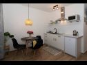 Apartamenty Edvard - garden terrace : SA1- zeleni (2), SA2- plavi (2) Split - Riwiera Split  - Studio apartament - SA1- zeleni (2): kuchnia z jadalnią