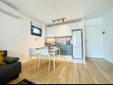 Apartamenty Mendula - private garage: A1(2+2), A2(2+2) Split - Riwiera Split  - Apartament - A1(2+2): kuchnia z jadalnią