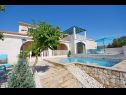 Dom wakacyjny Stone&Olive - with pool: H(5+1) Marina - Riwiera Trogir  - Chorwacja  - dom