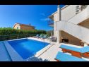 Dom wakacyjny Rafaeli - with pool: H(8) Marina - Riwiera Trogir  - Chorwacja  - basen