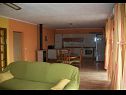 Apartamenty Luka - pet friendly A1(4+2) Seget Donji - Riwiera Trogir  - Apartament - A1(4+2): kuchnia z jadalnią