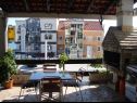 Apartamenty Milka - 100m from the sea A1(4), A2(2+1) Seget Donji - Riwiera Trogir  - wspólna tarasa