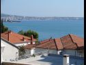 Apartamenty Milka - 100m from the sea A1(4), A2(2+1) Seget Donji - Riwiera Trogir  - widok (dom i otoczenie)