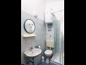 Apartamenty VV A1(2+1), A2(5), A3(7) Seget Vranjica - Riwiera Trogir  - Apartament - A1(2+1): łazienka z WC