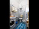 Apartamenty VV A1(2+1), A2(5), A3(7) Seget Vranjica - Riwiera Trogir  - Apartament - A2(5): łazienka z WC
